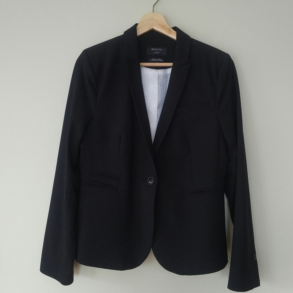 RW&CO Black Sophia Blazer